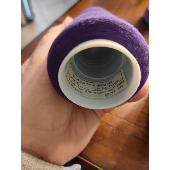 Lot of 8 Toldi- Sure- Maxi-Lock All-Purpose Serger Thread 2700+ Yd cones - Picture 5 of 11